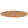 Table Top Solid Teak Wood Round 1" 35.4"