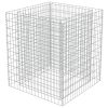 Gabion Raised Bed Galvanized Steel 35.4"x35.4"x39.4"