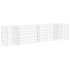 H-Shaped Gabion Planter Steel Wire 102.4"x15.7"x23.6"