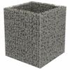 Gabion Raised Bed Galvanized Steel 35.4"x35.4"x39.4"