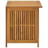 Patio Storage Box 23.6"x19.7"x22.8" Solid Wood Acacia