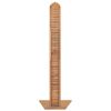 Garden Shower Solid Teak 27.6"x29.5"x80.3"