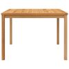 Patio Dining Table 43.3"x43.3"x30.3" Solid Teak Wood