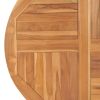 Table Top Solid Teak Wood Round 1" 35.4"