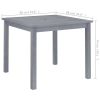 Patio Dining Table 34.6"x34.6"x29.1" Solid Acacia Wood